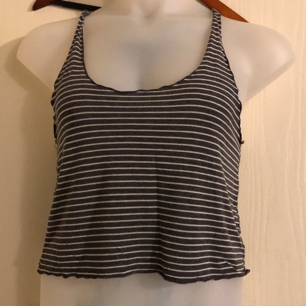 Striped Crop Top